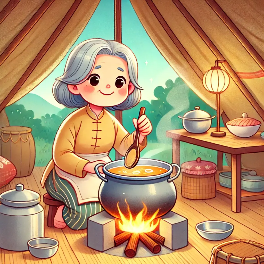Chén canh hẹ và tấm lòng hiếu thảo