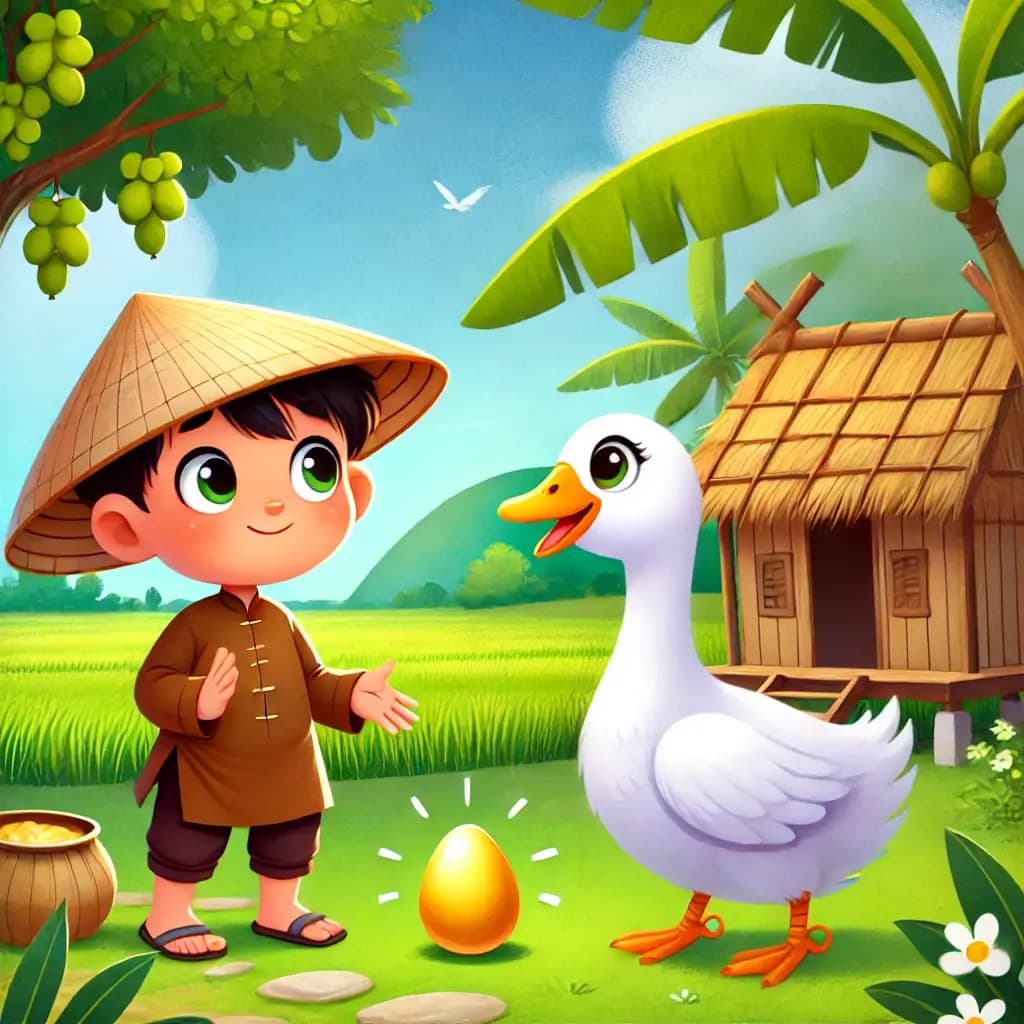 Ngỗng đẻ trứng vàng