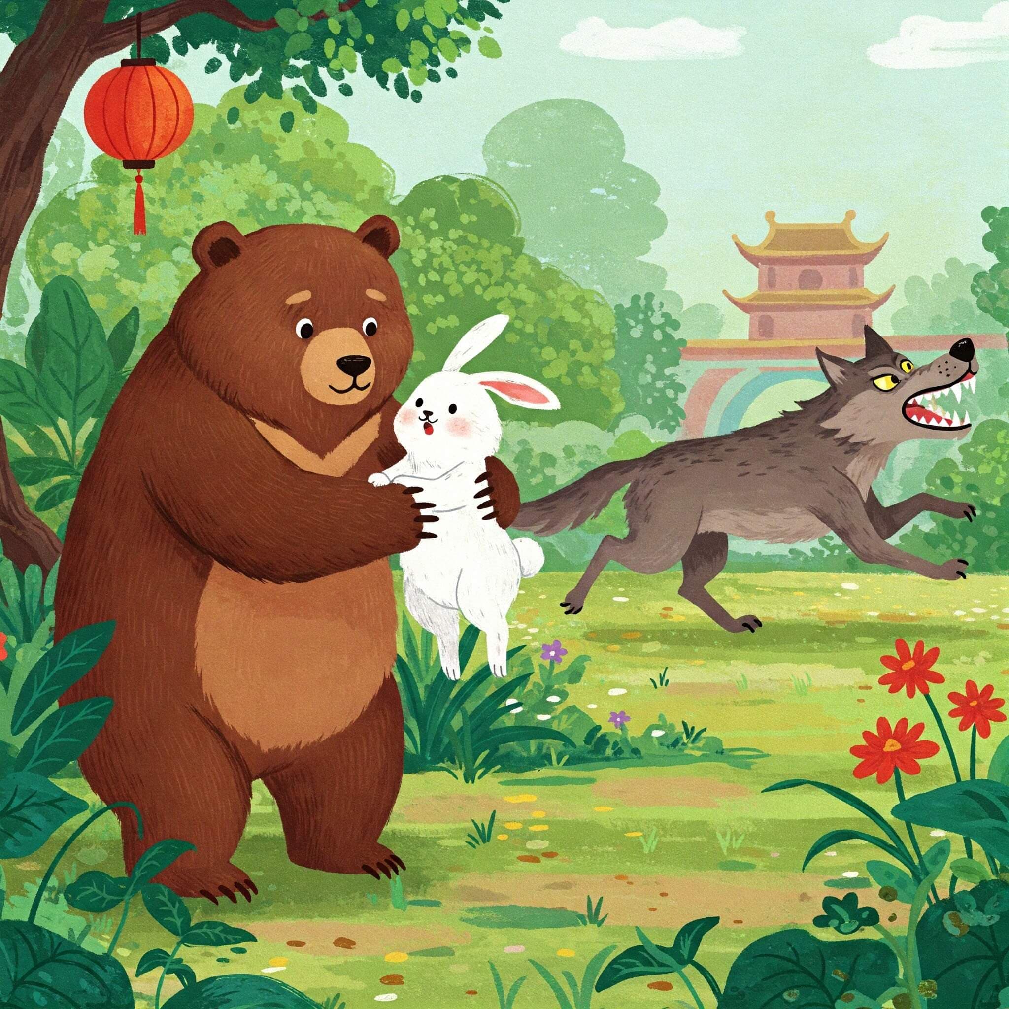 Thỏ con thích nói dối