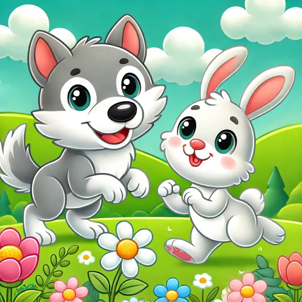 Thỏ trắng tốt bụng